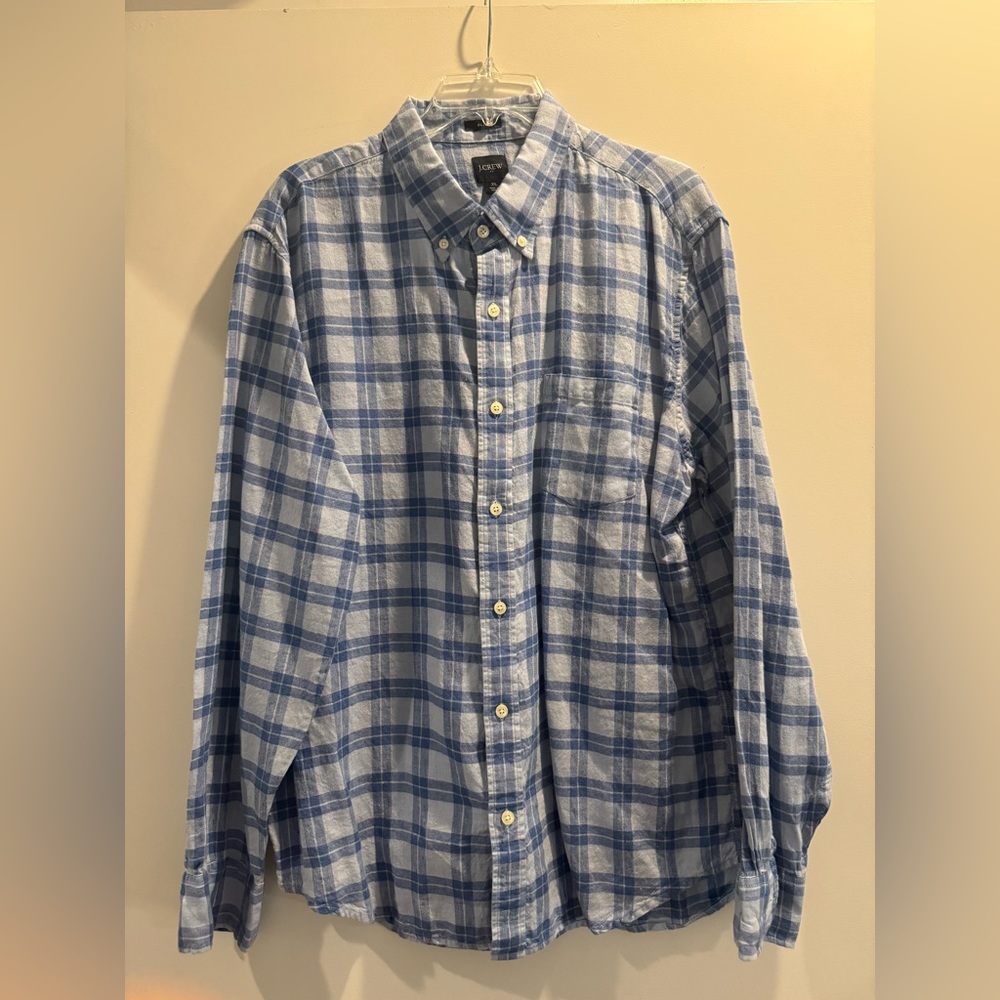 J Crew slim fit linen button down